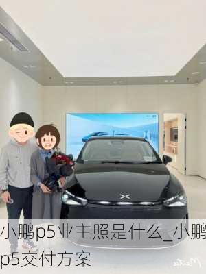 小鹏p5业主照是什么_小鹏p5交付方案