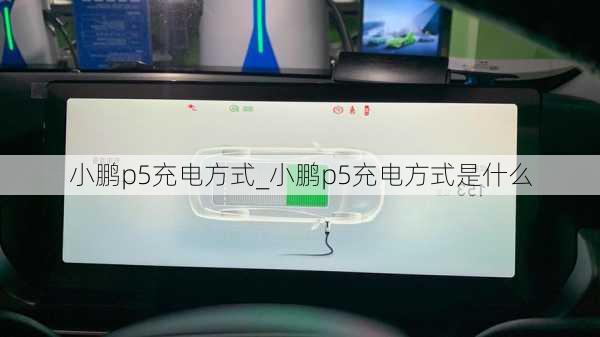 小鹏p5充电方式_小鹏p5充电方式是什么