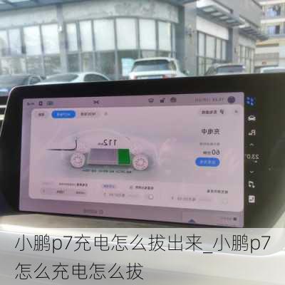 小鹏p7充电怎么拔出来_小鹏p7怎么充电怎么拔
