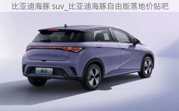 比亚迪海豚 suv_比亚迪海豚自由版落地价贴吧