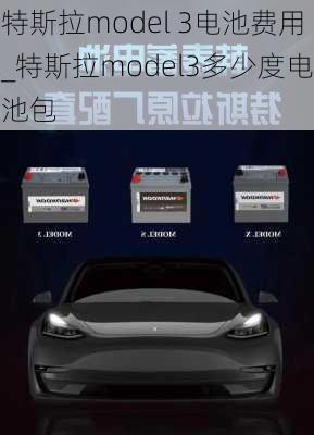 特斯拉model 3电池费用_特斯拉model3多少度电池包