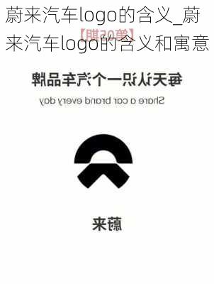 蔚来汽车logo的含义_蔚来汽车logo的含义和寓意