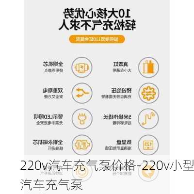 220v汽车充气泵价格-220v小型汽车充气泵