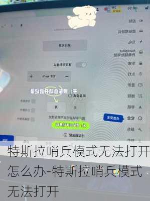 特斯拉哨兵模式无法打开怎么办-特斯拉哨兵模式无法打开