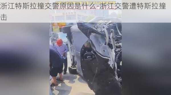 浙江特斯拉撞交警原因是什么-浙江交警遭特斯拉撞击