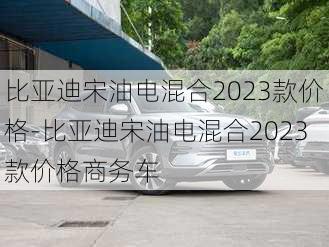 比亚迪宋油电混合2023款价格-比亚迪宋油电混合2023款价格商务车