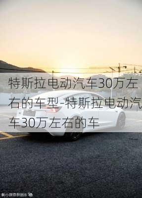 特斯拉电动汽车30万左右的车型-特斯拉电动汽车30万左右的车