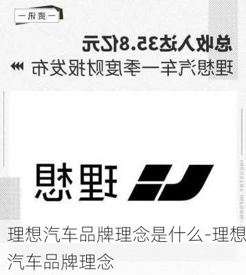 理想汽车品牌理念是什么-理想汽车品牌理念