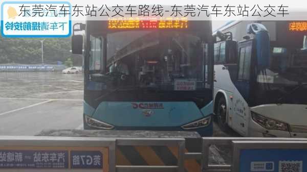 东莞汽车东站公交车路线-东莞汽车东站公交车