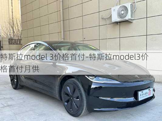 特斯拉model 3价格首付-特斯拉model3价格首付月供