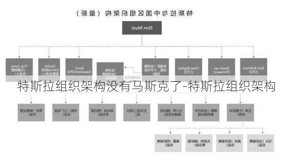 特斯拉组织架构没有马斯克了-特斯拉组织架构