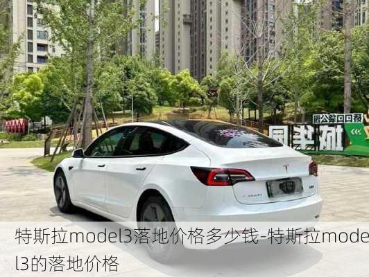 特斯拉model3落地价格多少钱-特斯拉model3的落地价格