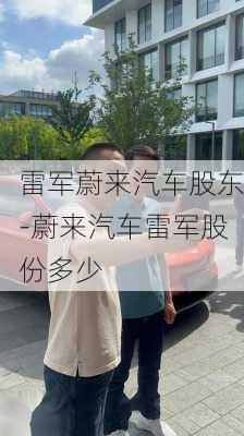 雷军蔚来汽车股东-蔚来汽车雷军股份多少