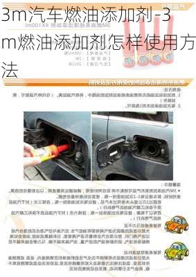 3m汽车燃油添加剂-3m燃油添加剂怎样使用方法