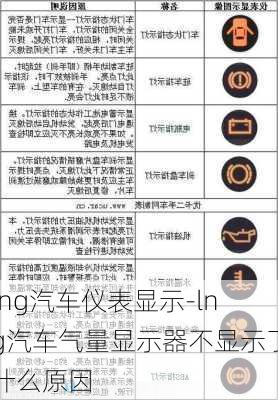 lng汽车仪表显示-lng汽车气量显示器不显示了什么原因