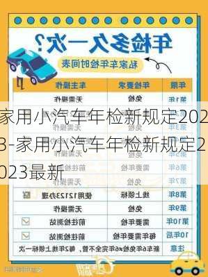 家用小汽车年检新规定2023-家用小汽车年检新规定2023最新