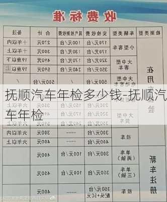 抚顺汽车年检多少钱-抚顺汽车年检