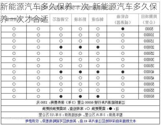 新能源汽车多久保养一次-新能源汽车多久保养一次才合适