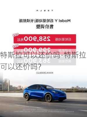 特斯拉可以还价吗-特斯拉可以还价吗?