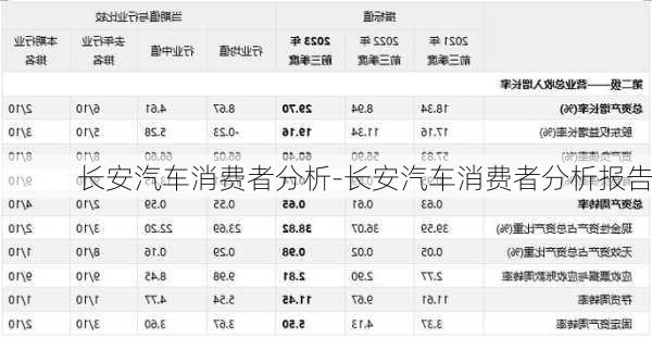 长安汽车消费者分析-长安汽车消费者分析报告