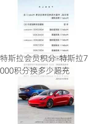 特斯拉会员积分-特斯拉7000积分换多少超充