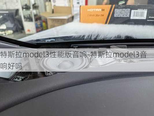 特斯拉model3性能版音响-特斯拉model3音响好吗