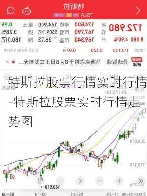 特斯拉股票行情实时行情-特斯拉股票实时行情走势图