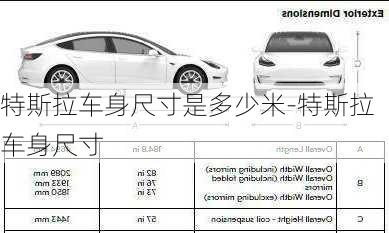 特斯拉车身尺寸是多少米-特斯拉车身尺寸