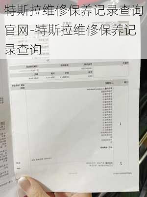 特斯拉维修保养记录查询官网-特斯拉维修保养记录查询