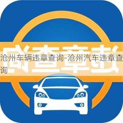 沧州车辆违章查询-沧州汽车违章查询